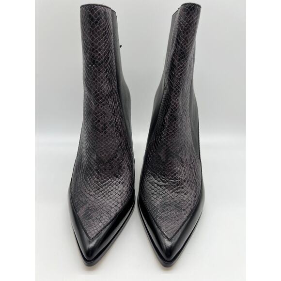 Diesel Women's Black/Purple Snake D-Ipper Pha High Ankle EUR 40 US 10 NEW - Picture 6 of 10